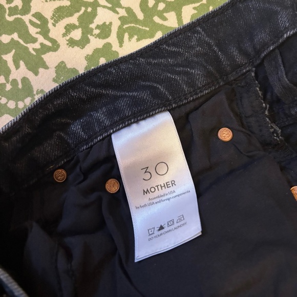 Mother Tomcat Ankle Jeans, 30, color On the Fly or grey, high rise - Picture 7 of 7